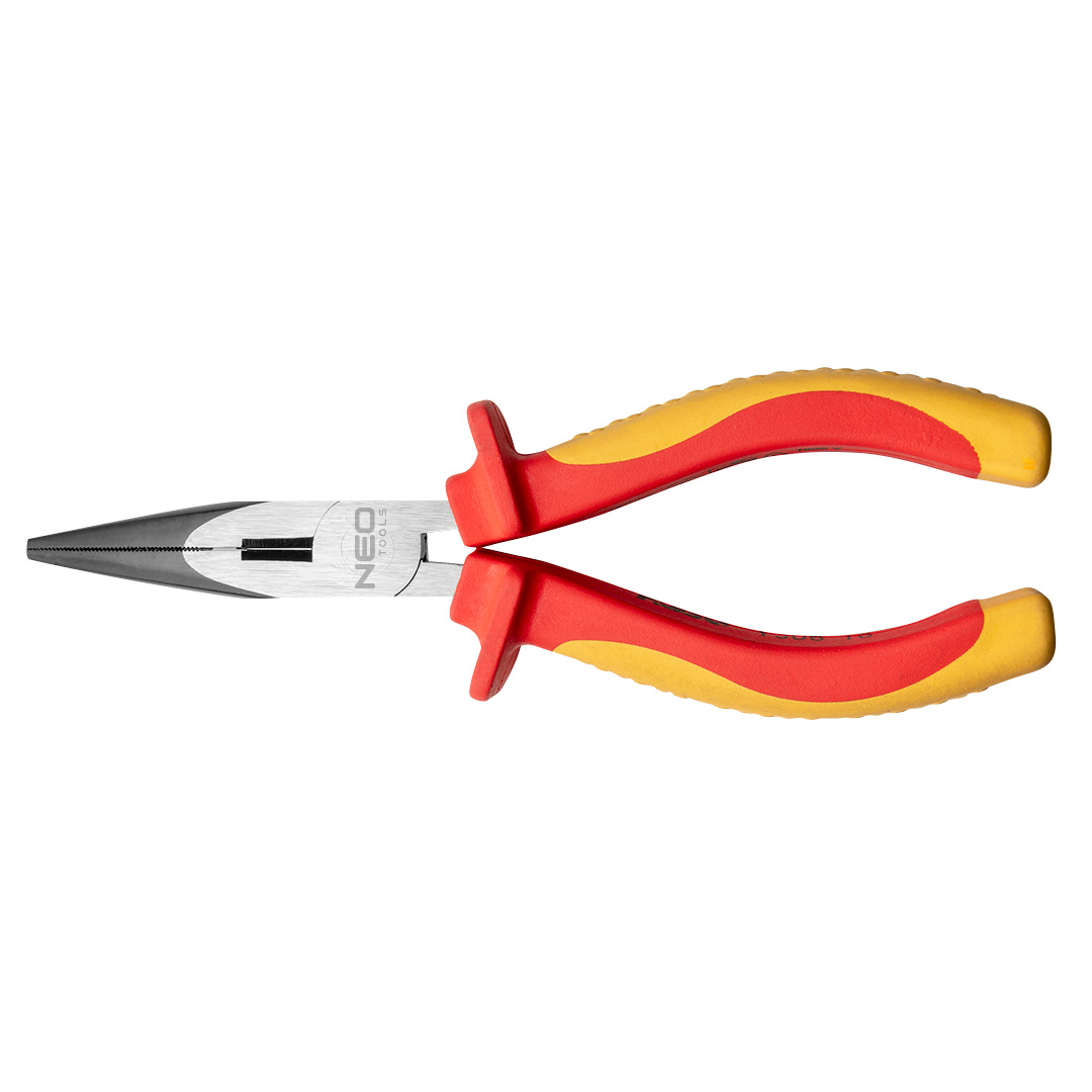 E-shop NEO TOOLS Kliešte pologulaté 1000V, 160 mm 01-242