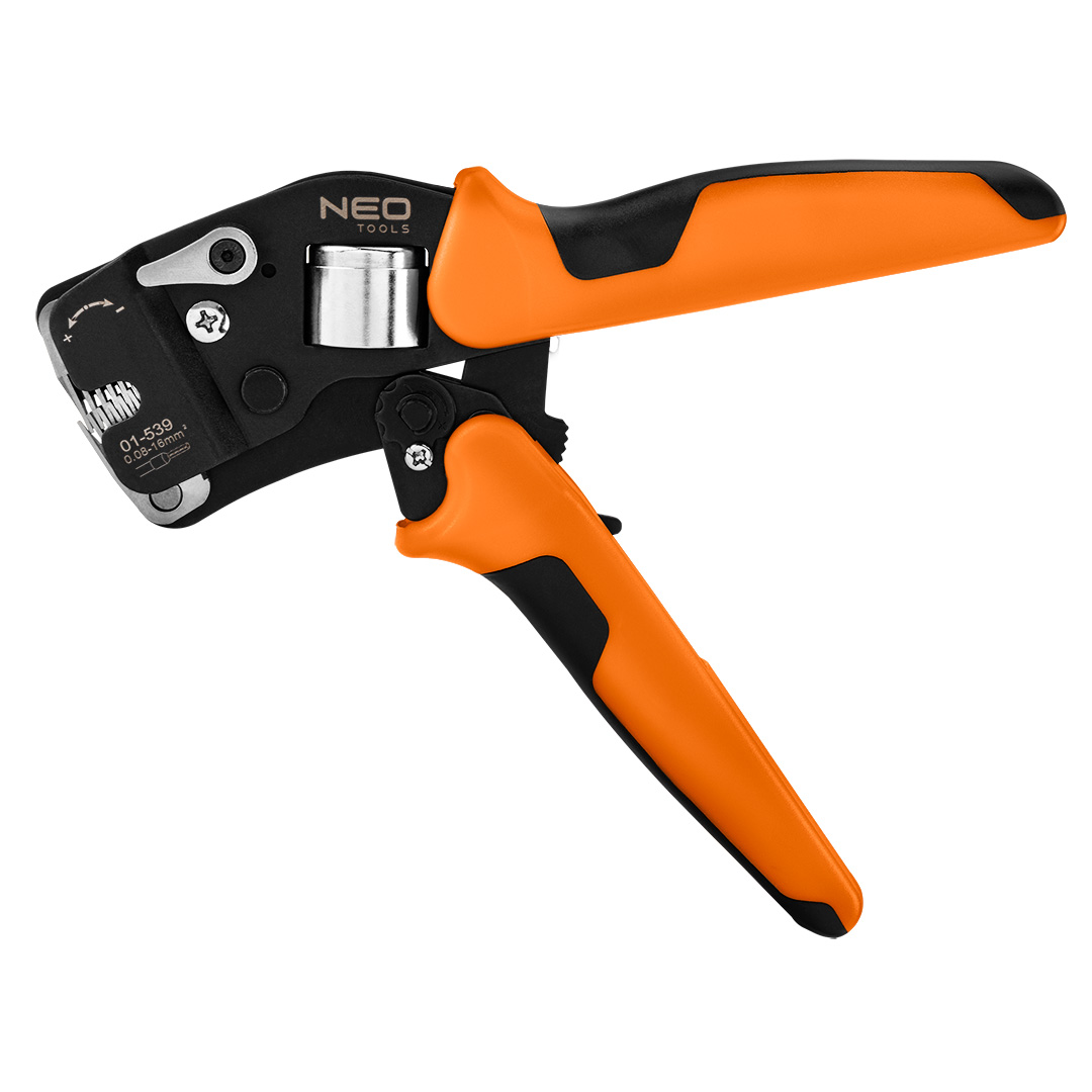 NEO TOOLS Krimpovacie kliešte CRV 230 mm, samonastavovacie 0,08 -16 mm2, AWG 26-5 01-539