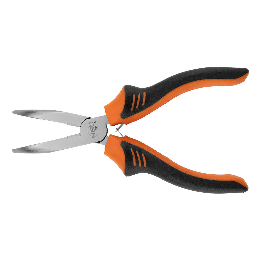 E-shop NEO TOOLS Pretiahnuté ohnuté kliešte 180 mm 01-255