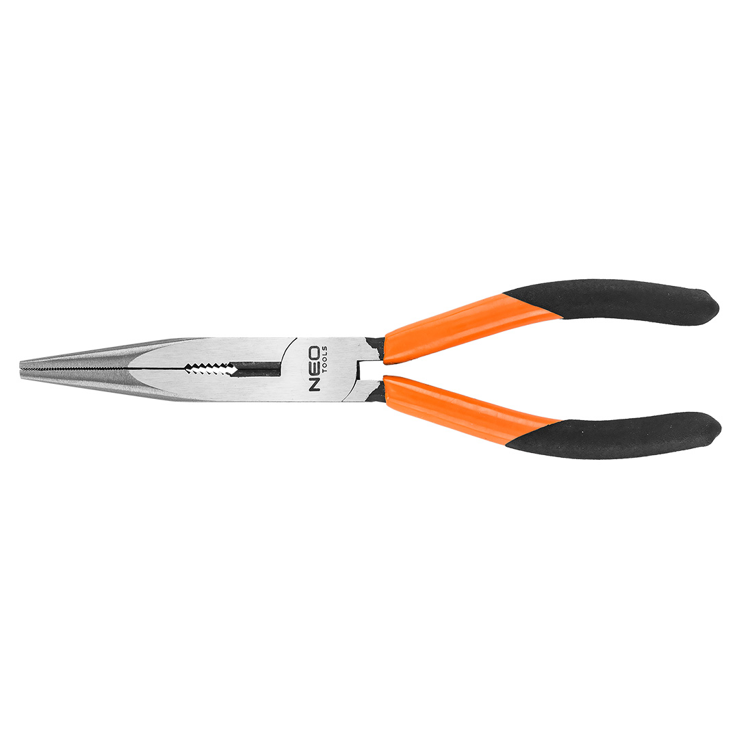 E-shop NEO TOOLS Priame podlhovasté kliešte 200 mm 01-274