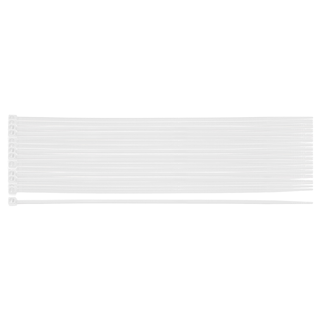 E-shop NEO TOOLS Káblové pásky EXTREME 2,5 × 200 mm, biele, 100 ks. 01-650