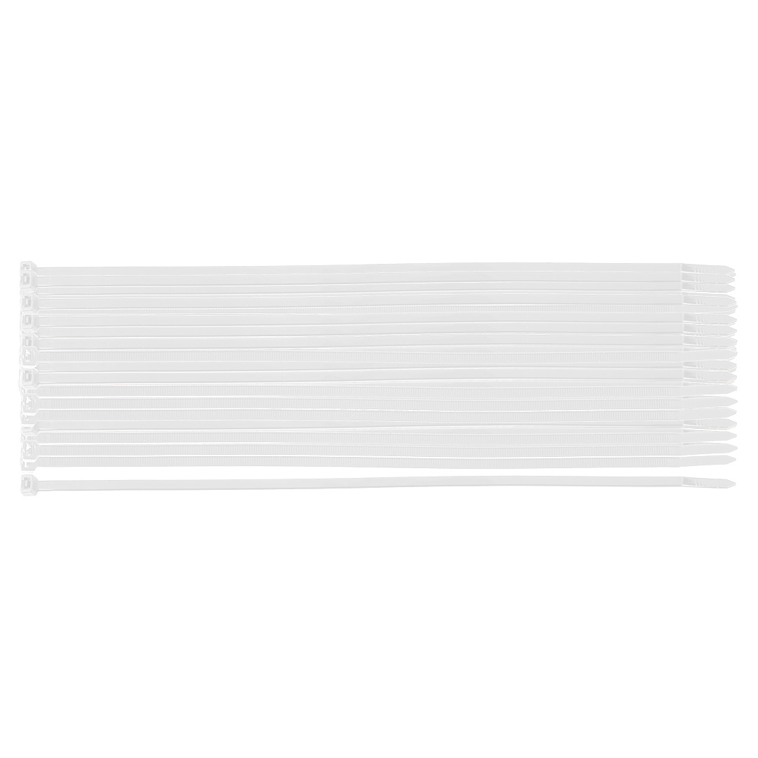 E-shop NEO TOOLS Káblové pásky EXTREME 3,6 × 200 mm, biele, 100 ks. 01-654