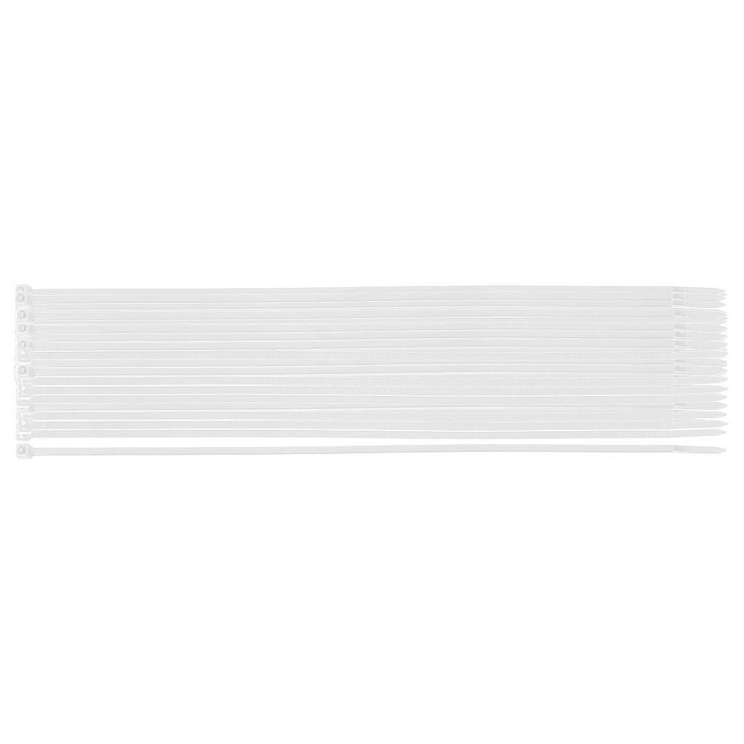 E-shop NEO TOOLS Káblové pásky EXTREME 3,6 × 300 mm, biele, 100 ks. 01-656