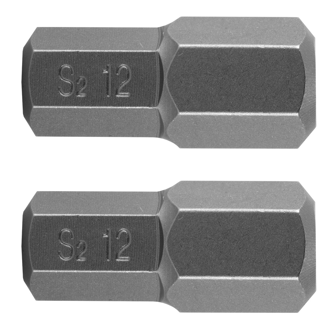 E-shop NEO TOOLS Koncovka HEX 12 x 30 mm, S2 x 2 ks. 10-978