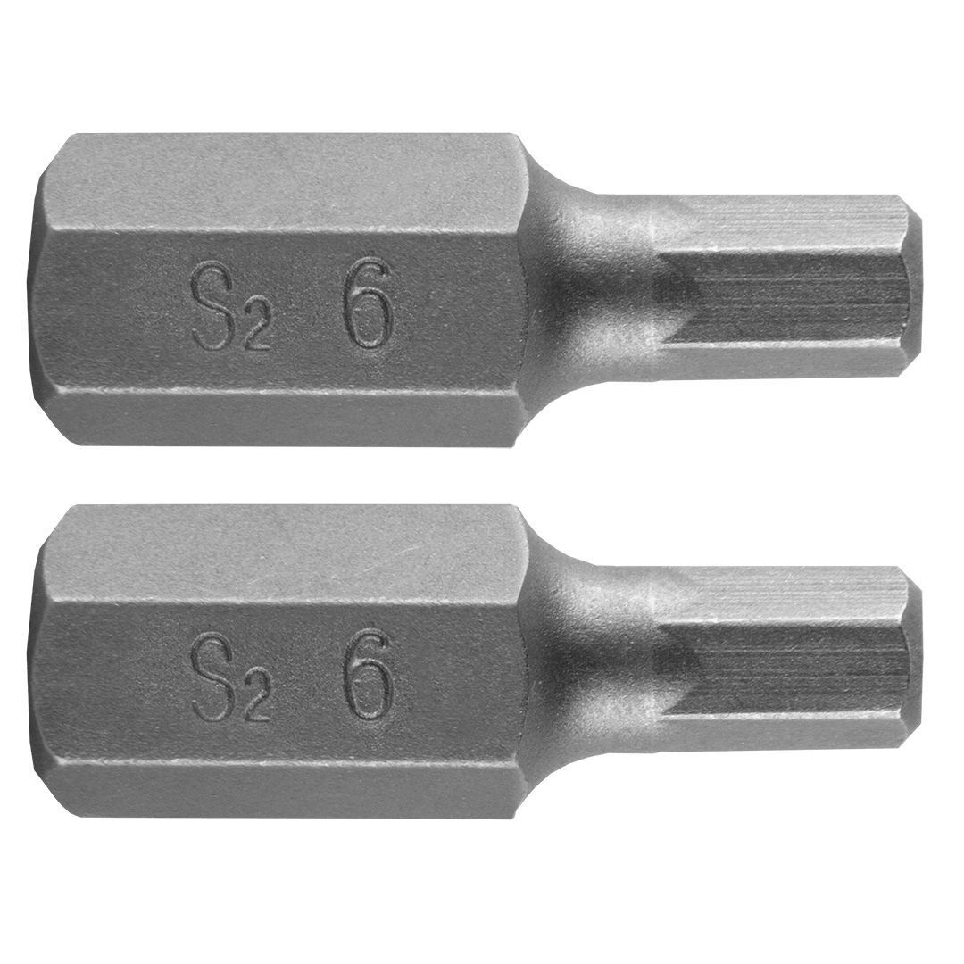 E-shop NEO TOOLS Koncovka HEX 6 x 30 mm, S2 x 2 ks. 10-972