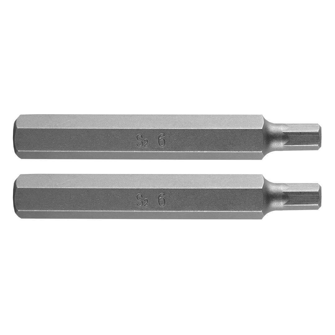 E-shop NEO TOOLS Koncovka HEX 6 x 75 mm, S2 x 2 ks. 10-982