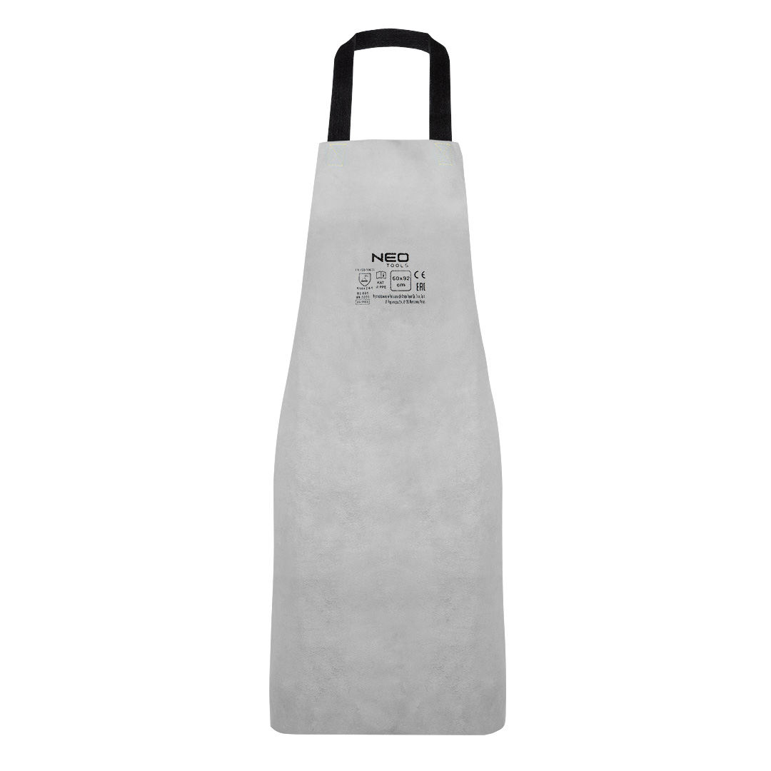 E-shop NEO TOOLS Kožená zváračská zástera 60 x 90 cm, bavlnené pásy 81-891