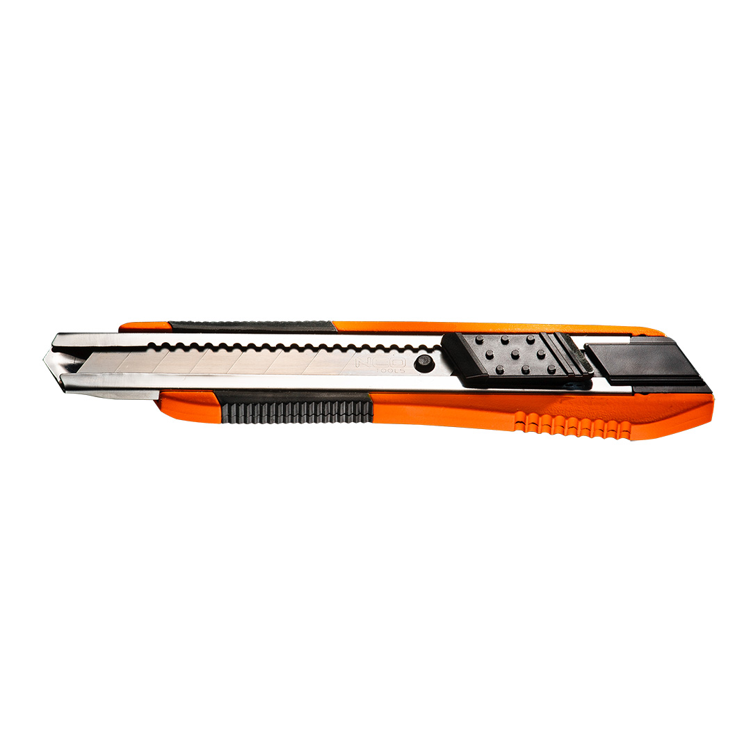E-shop NEO TOOLS Oolamovací nôž ostrie noža 18 mm, mäkký povrch 63-060