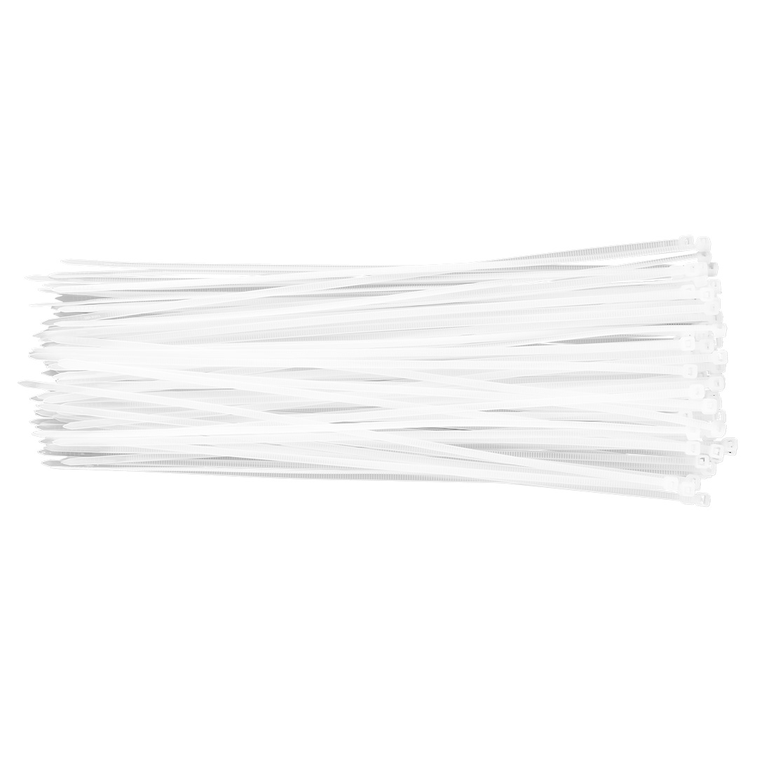 E-shop TOPEX Sťahovacie pásky 3,6 x 300 mm, 100 ks 44E974