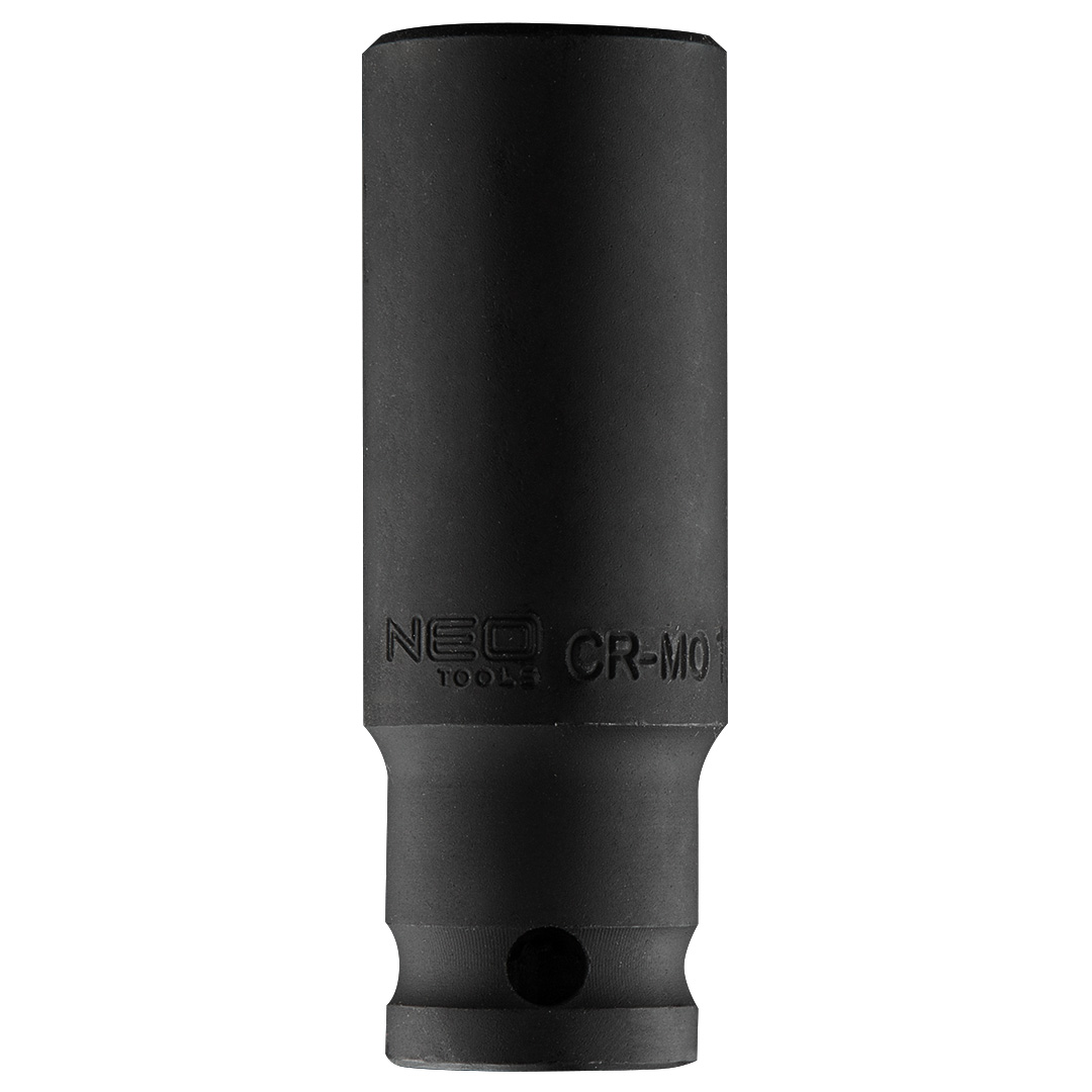 E-shop NEO TOOLS Príklepový nástavec 1/2" dlhý , 19 x 78 mm, Cr-Mo 12-319