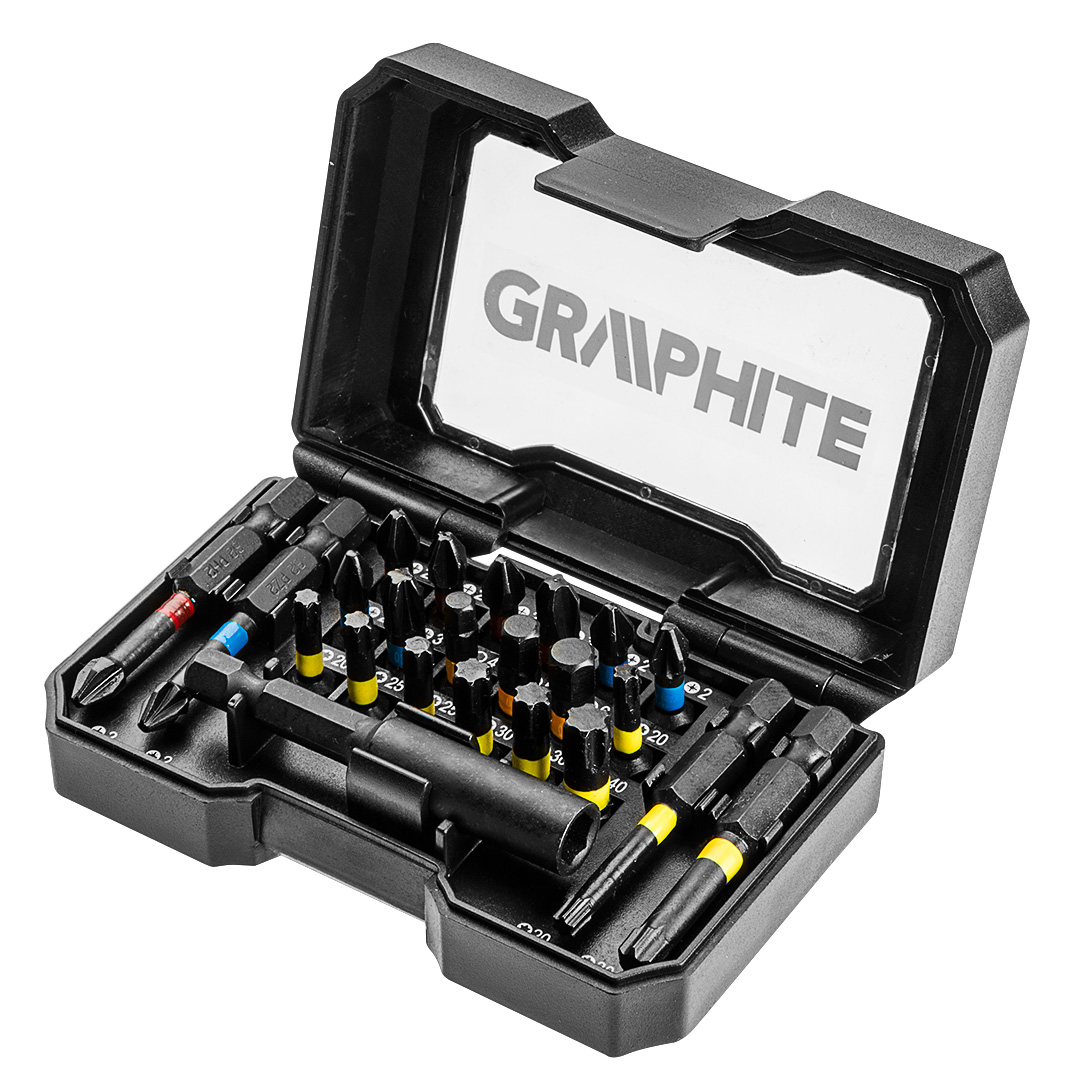 GRAPHITE Sada bitov, 23 ks 56H612