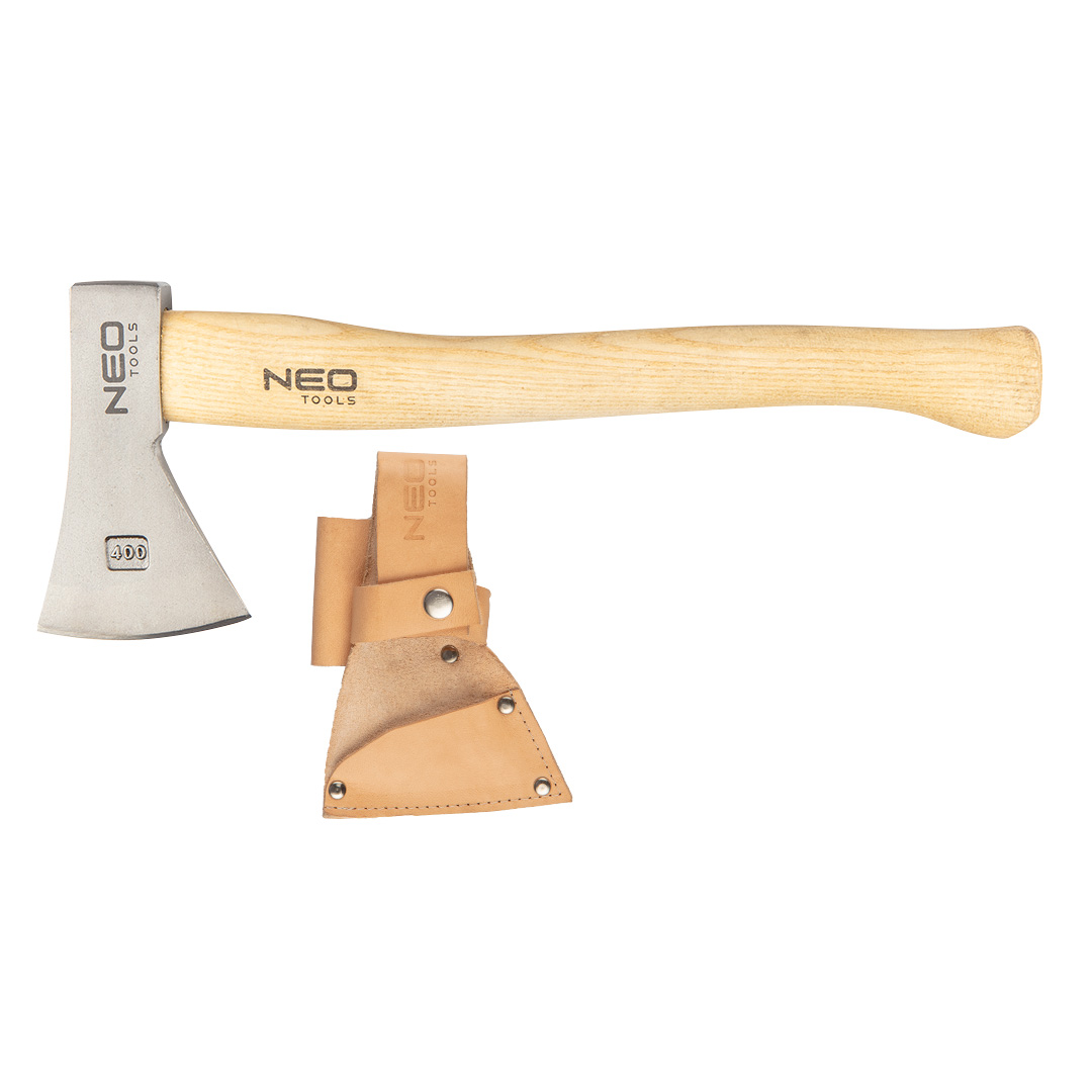 E-shop NEO TOOLS Bushcraftová sekerka v puzdre 400G 63-119