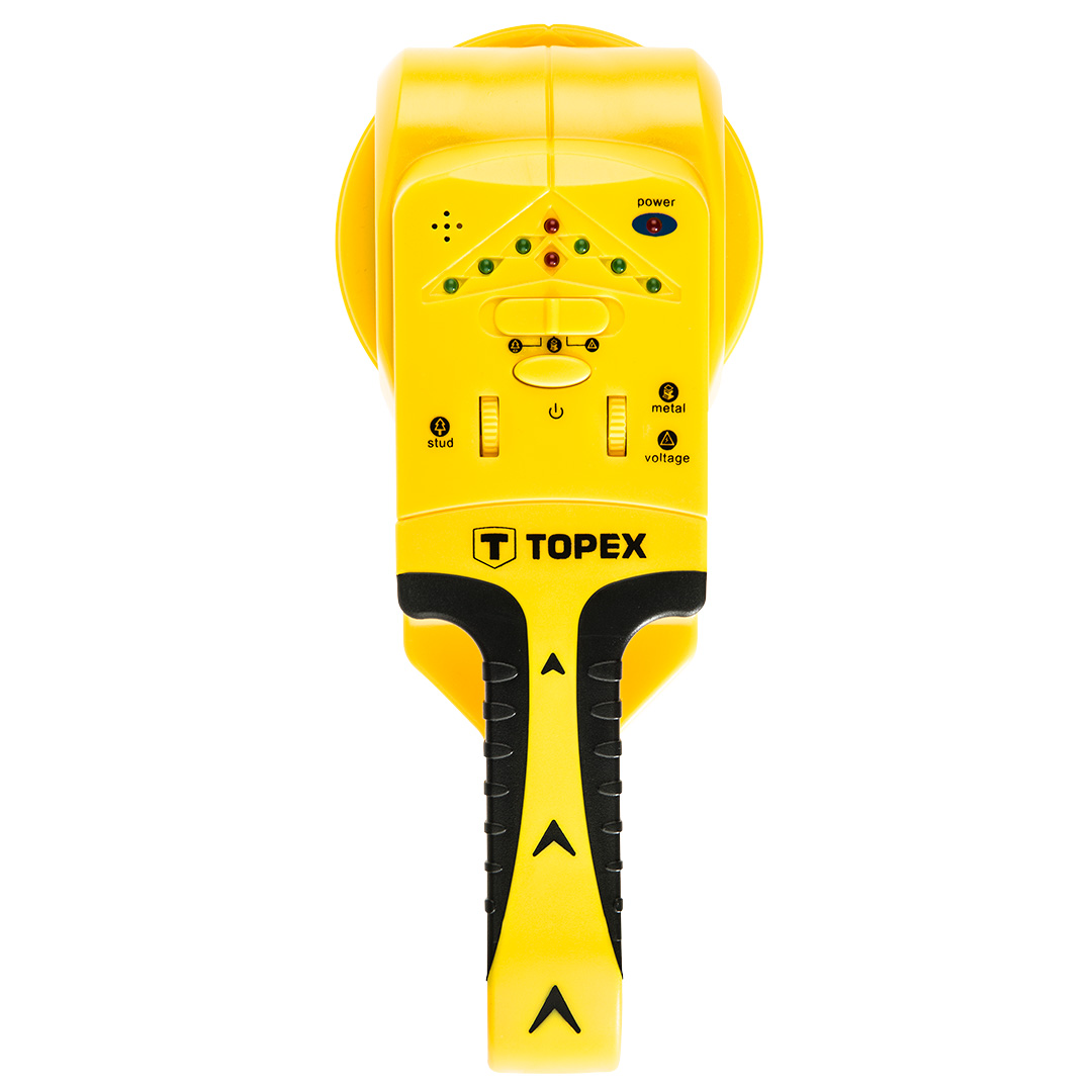 E-shop TOPEX Detektor 3 v 1 pre detekciu dreva / napätie / kov 94W120