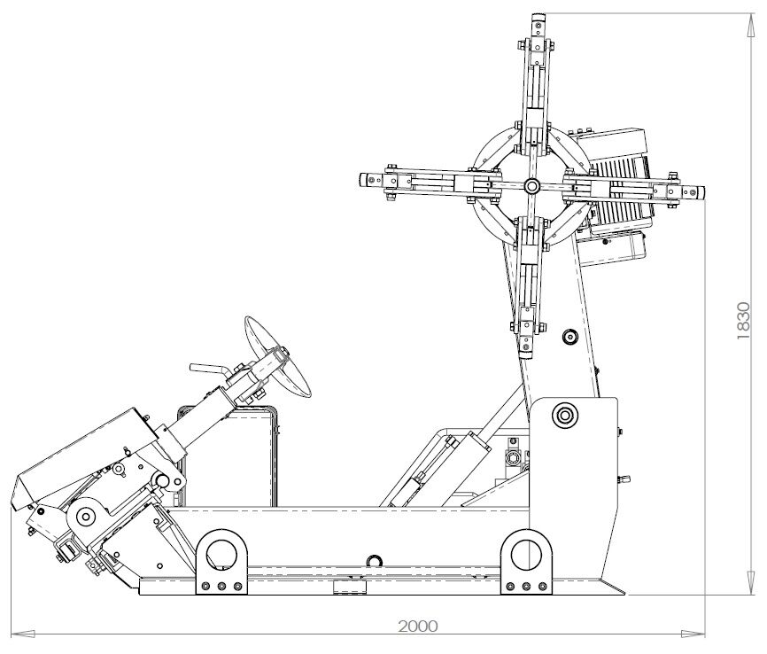 INVENTO TC 856 Truck tyre changer
