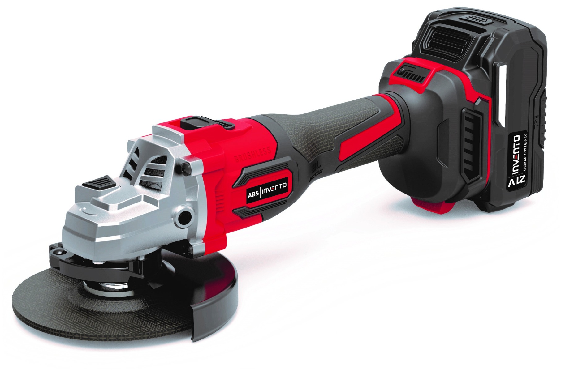 Cordless Angle Grinder 5" INVENTO A85 - ONLY TOOL