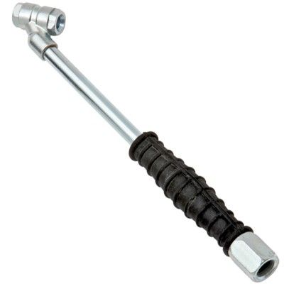 Twin Hold-On Tyre Valve Connector, Female Thread Rp 1/4, Open End