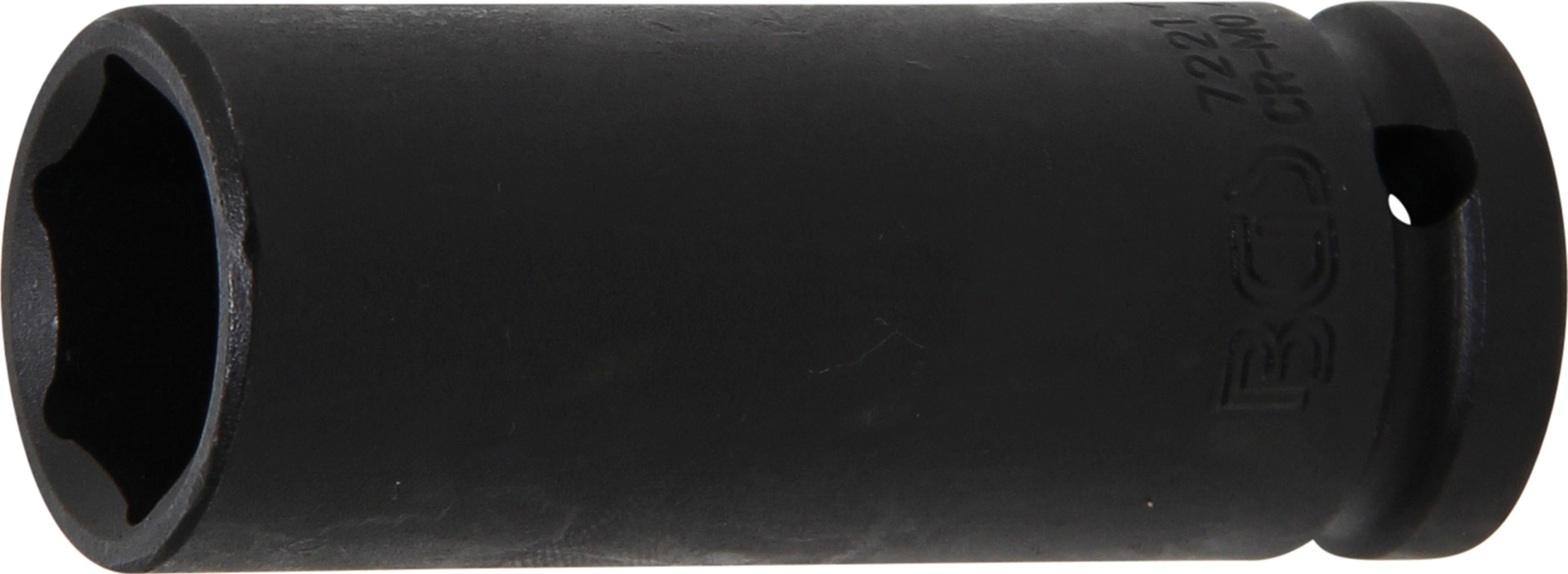 Impact socket 1/2 21 mm long