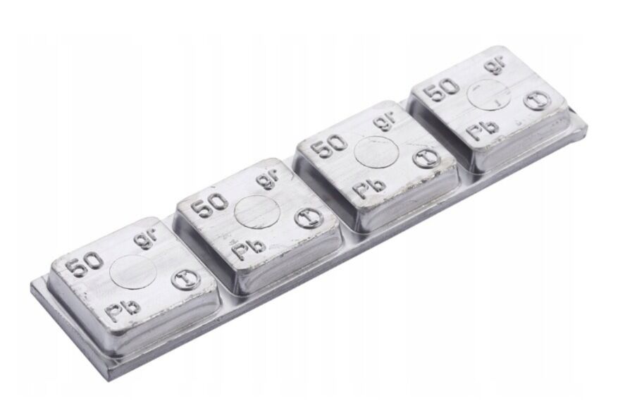 E-shop 200g (4x 50g) TRUCK adhesive wheel weight