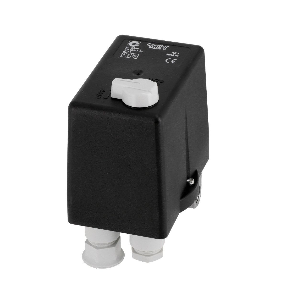 E-shop Tlakový spínač CONDOR 400V 1/2" 16 bar 10A s tepelnou ochranou