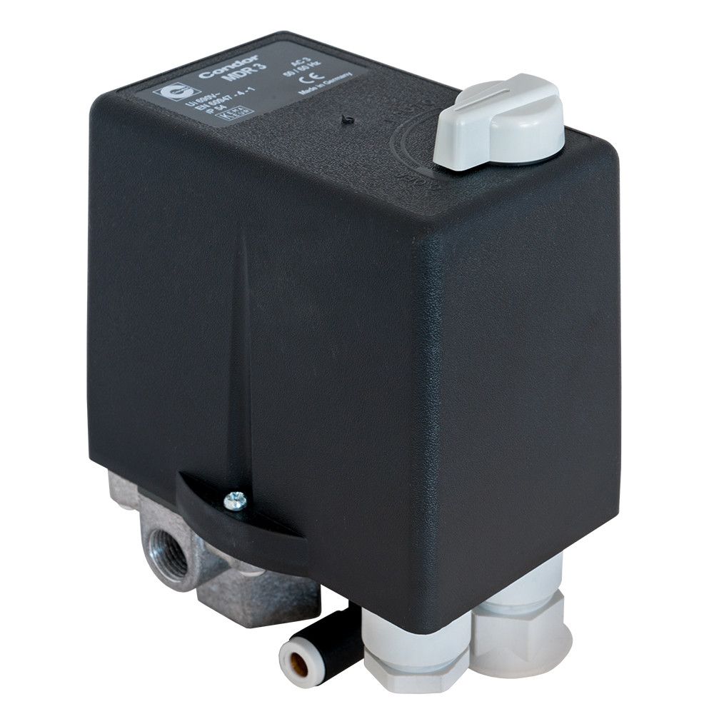 E-shop Tlakový spínač CONDOR 690V 3/8" 11 bar 24A s tepelnou ochranou