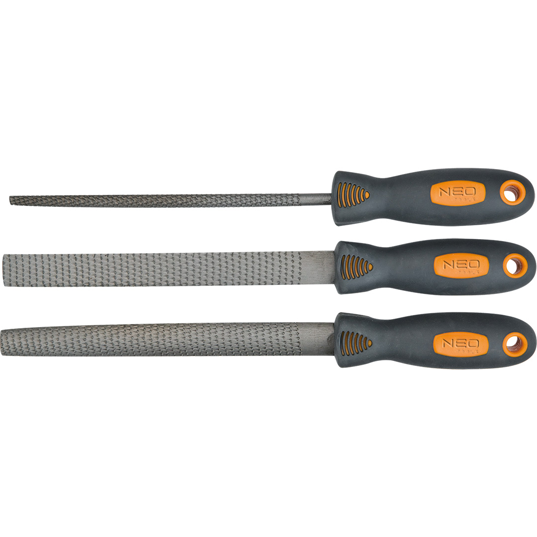 E-shop NEO TOOLS Rašple sada 3 ks 37-600
