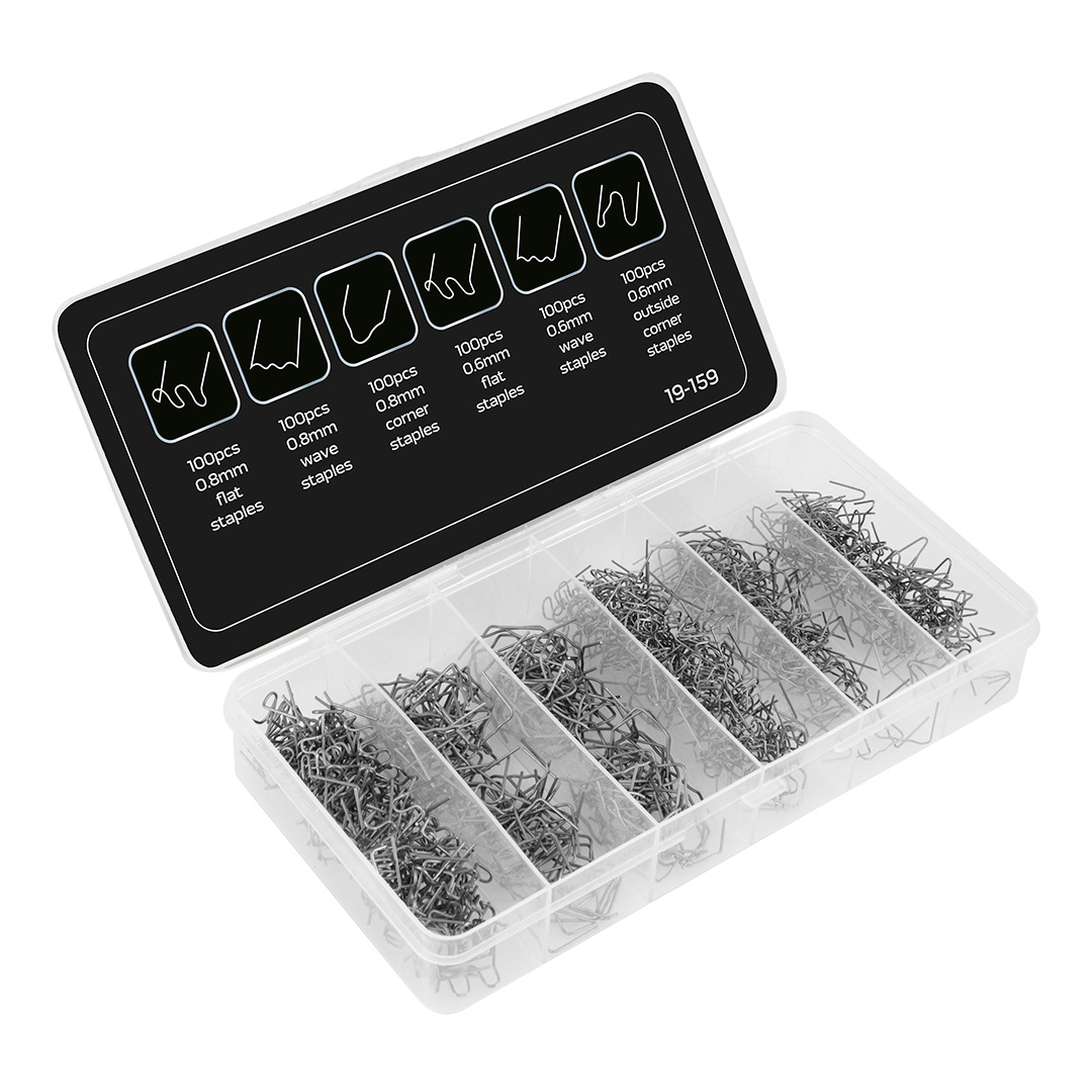 E-shop NEO TOOLS Sada plastových sponiek 600 ks. 19-159