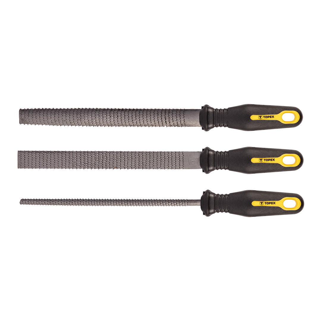 E-shop TOPEX Sada rašplí, 200 mm, 3ks 06A330