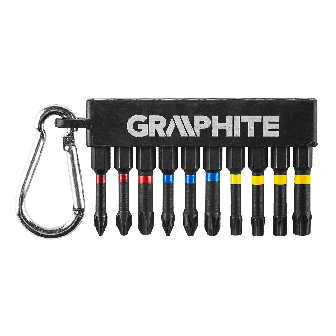 E-shop GRAPHITE Sada rázových bitov, 10 kusov. 56H562