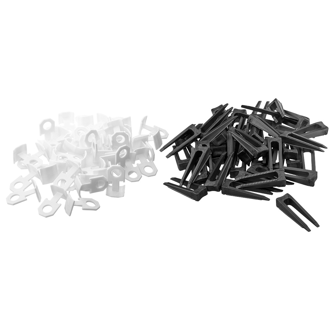 E-shop NEO TOOLS Systém vyrovnávania dlaždíc 100 + 200, 1mm 61-102