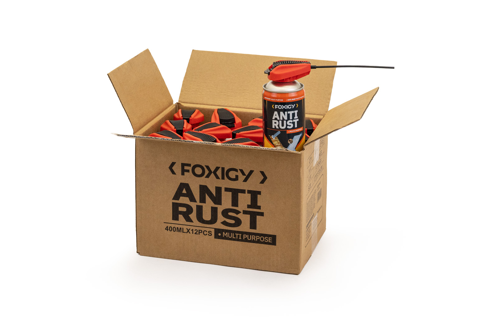 E-shop Odhrdzovač v spreji 400ml 12ks balenie Foxigy