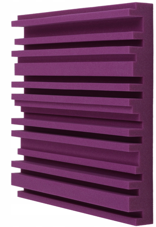 E-shop Bitmat Akustický panel Equalizer 50x50cm, hrúbka 7cm, fialový