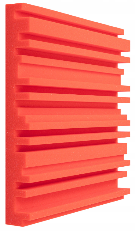 E-shop Bitmat Akustický panel Equalizer 50x50cm, hrúbka 7cm, oranžový