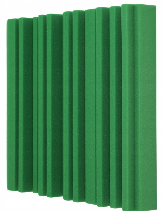 E-shop Bitmat Akustický panel Equalizer 50x50cm, hrúbka 7cm, tmavozelený