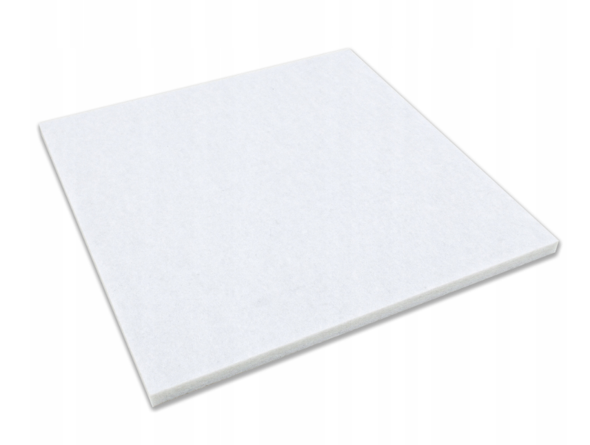 Bitmat Akustický panel polyester 50x50cm, hrúbka 2cm, biely