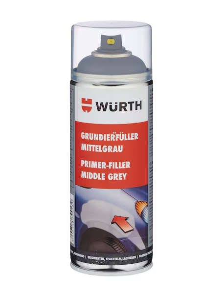 Plnič základový, sivá 400 ml WURTH