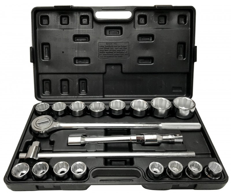 Gola sada 21ks 3/4" 19-50mm 12-hranné V39076