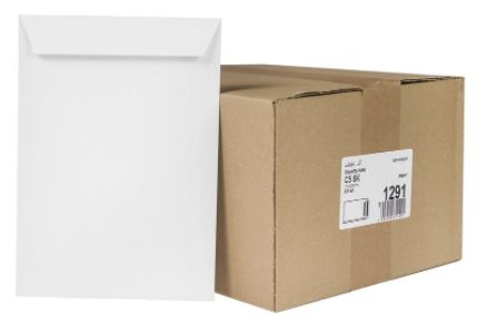Obálka biela C5 162x229mm 500ks