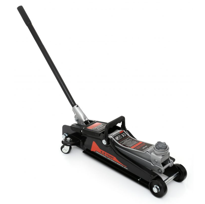 Hydraulický zdvihák nízkoprofilový s pojazdom 2,5T 90-340mm