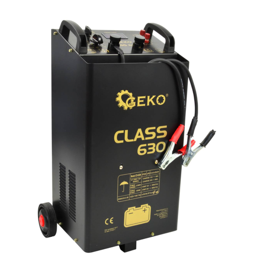 E-shop Geko Štartovací vozík 12/24V 360/550A CLASS 630 LCD