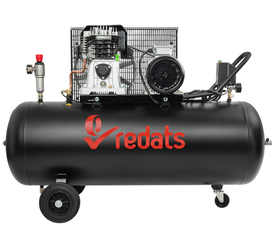 Kompresor 200l olejový 2-piestový 3kW 400V Redats T-200