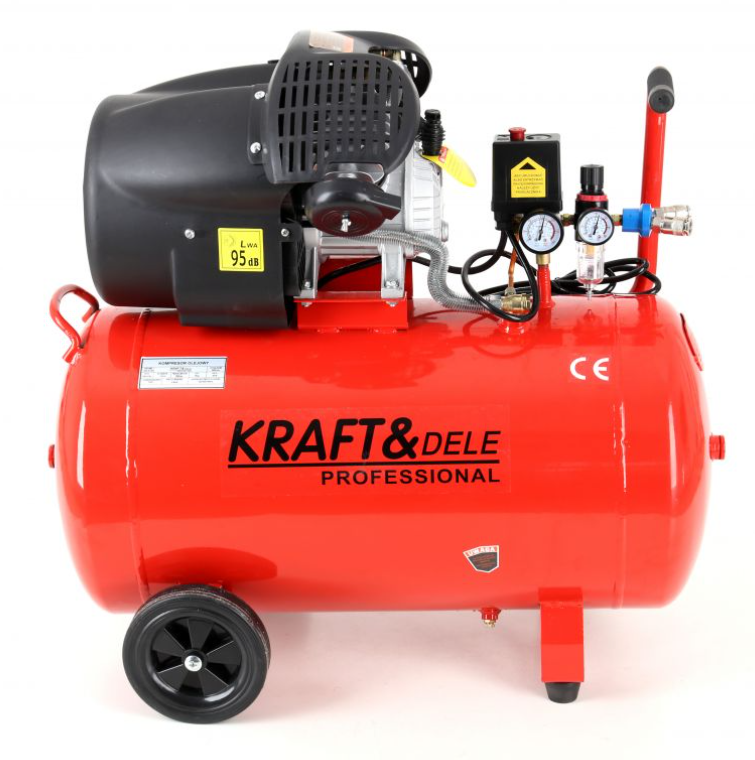 Kompresor 100L - olejový 3kW 230V KD1483