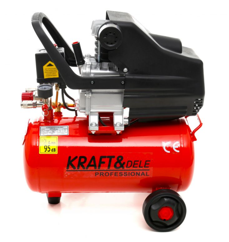 E-shop Kraft&Dele Kompresor 24L - olejový 2,8kW 220V KD400