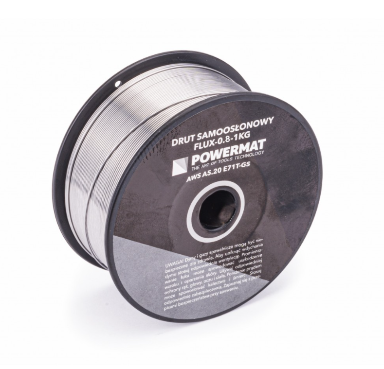 Zvárací drôt trubičkový 0,8 mm FLUX 1kg
