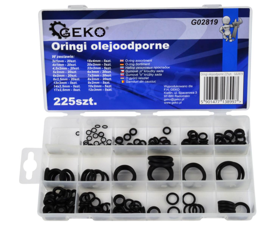 E-shop Geko Sada O - kružkov olejoodolné 225ks G02819