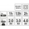 Nabíjačka na AKU batérie 18 V Yato (4)