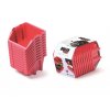 Plastové boxy 180x98x118mm Red 10ks