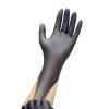 Jednorázové rukavice čierne M 100ks (4)
