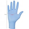 Jednorázové rukavice modré L 100ks (6)