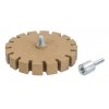 16676 1 gumovy kotuc na odstranenie lepidla 100mm s adapterom 2