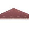28922 2 brusny papier na suchy zips k80 trojuholnikovy s 12 otvormi 5ks pre brusku 59g264 54h032 2